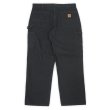 画像2: 00's Carhartt ダックペインターパンツ "B11 BLK / W36 L30" (2)