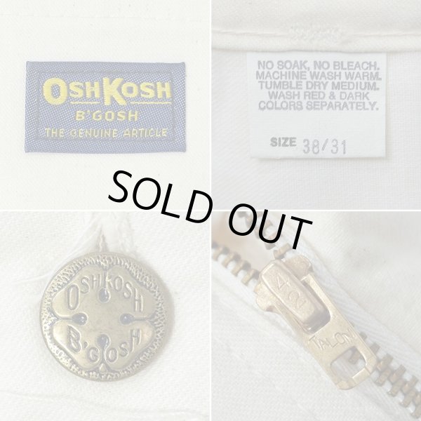 画像4: 70's OSHKOSH コットンペインターパンツ "DEADSTOCK / MADE IN USA / W38 L31" (4)
