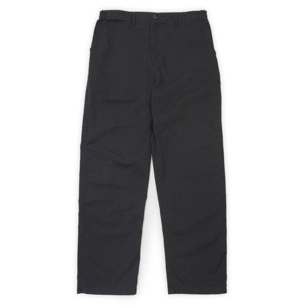 画像1: 00's US.Armed Forces Food Service Uniform Trousers "M-REG / BLACK" (1)