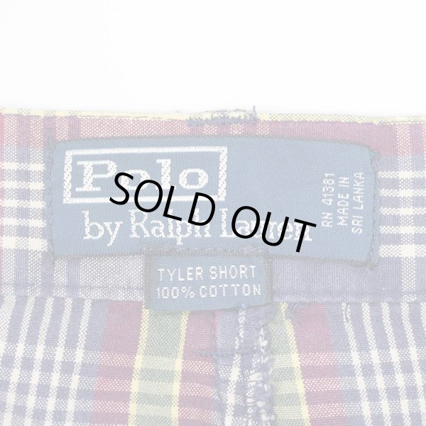 画像3: 90's Polo Ralph Lauren 2タック コットンショーツ “TYLER SHORTS” (3)