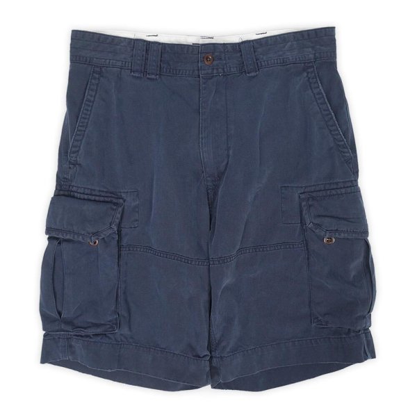画像1: 00's Polo Ralph Lauren カーゴショーツ "FADE NAVY" (1)