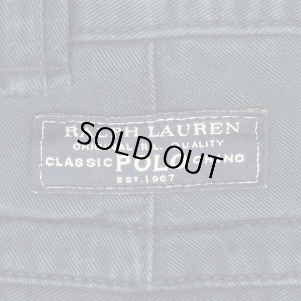 画像3: 00's Polo Ralph Lauren カーゴショーツ "FADE NAVY" (3)