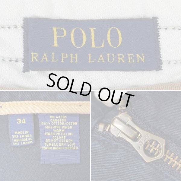 画像4: 00's Polo Ralph Lauren カーゴショーツ "FADE NAVY" (4)