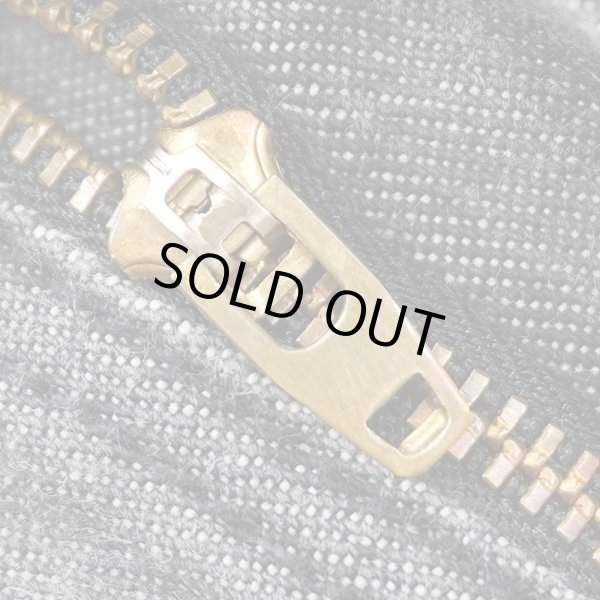 画像5: 00's Dickies 先染めブラックデニム バギーショーツ (5)