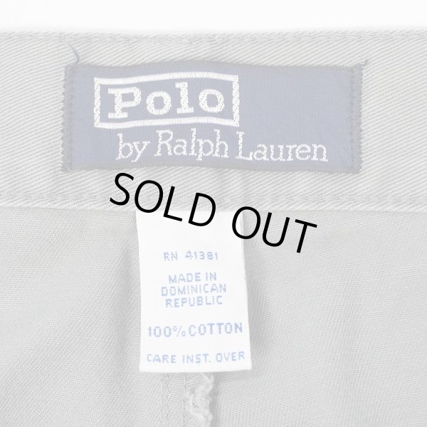 画像3: Early 90's Polo Ralph Lauren 2タック チノショーツ "初期タグ" (3)