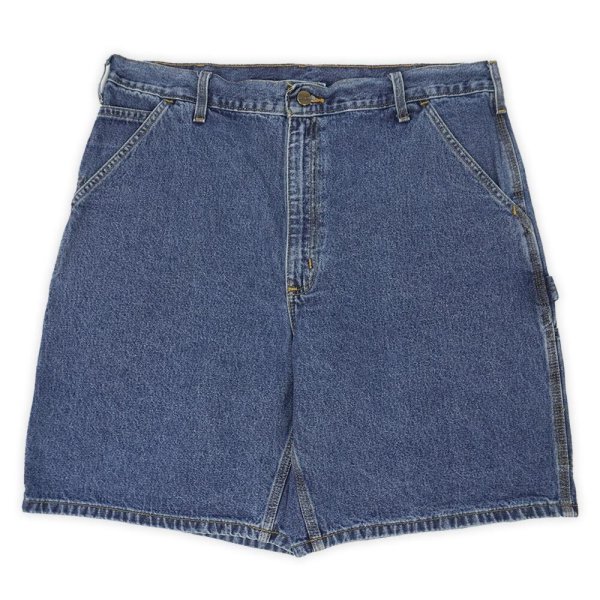 画像1: 00's Carhartt デニム ペインターショーツ "B28 DPS / W38" (1)