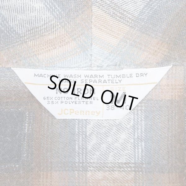 画像3: 70's JC.Penney プリントネルガウン (3)