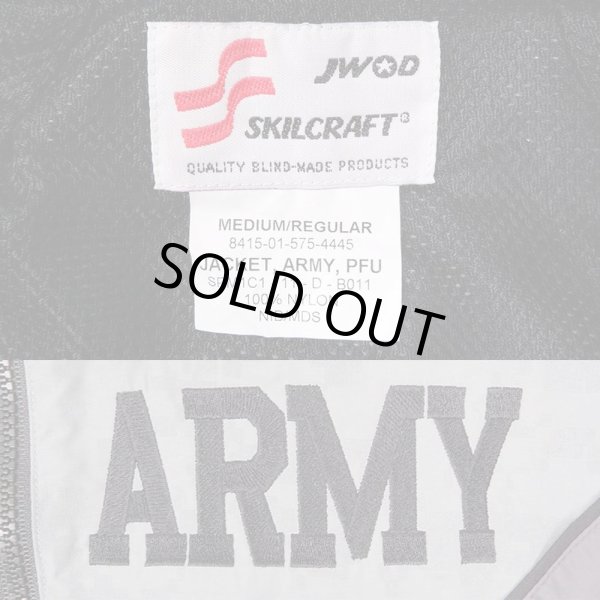 画像3: 00's US.ARMY IPFU ピクセルカモ柄 ナイロントレーニングジャケット "DEADSTOCK" (3)