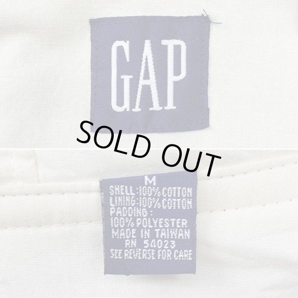 画像3: 90's OLD GAP パディング アノラックパーカー (3)