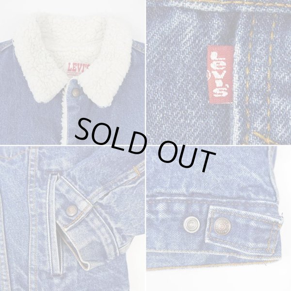 画像4: 80's Levi's デニムボアジャケット "MADE IN USA" (4)