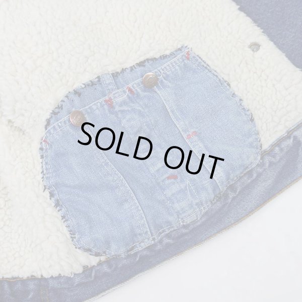 画像5: 80's Levi's デニムボアジャケット "MADE IN USA" (5)