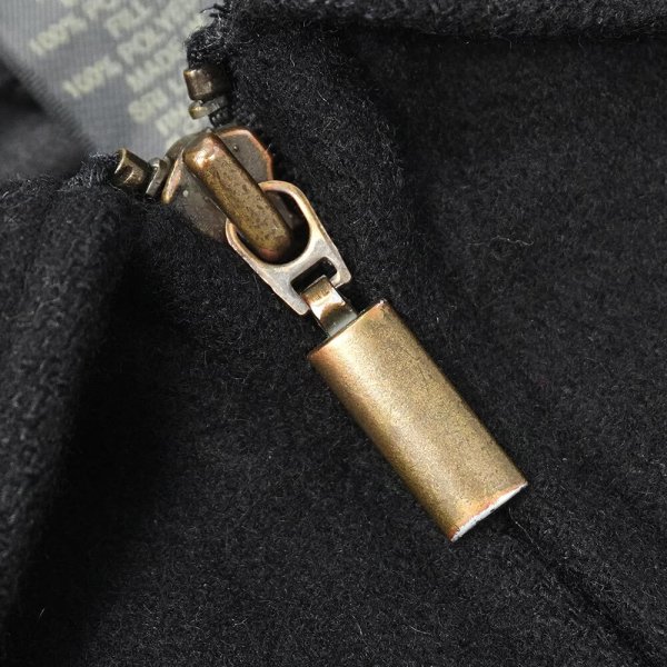 画像3: 00's VAN HEUSEN ウールスポーツジャケット “BLACK” (3)