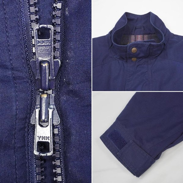 画像4: 90's Eddie Bauer ウールライナー マウンテンパーカー "黒タグ / NAVY" (4)