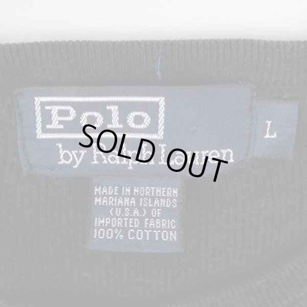 画像2: 90's Polo Ralph Lauren 2PLY ボーダー柄 カットソー (2)