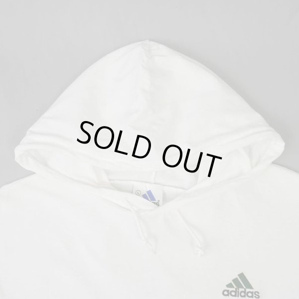 画像3: 90's Adidas フーディーカットソー "MADE IN USA / Performance Logo" (3)