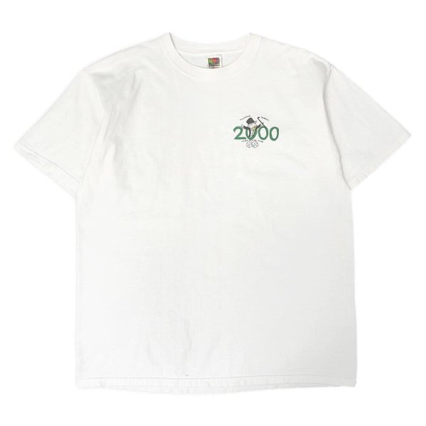画像1: Early 00's Fruit of the loom 両面プリントTシャツ “Monopoly Parody” (1)