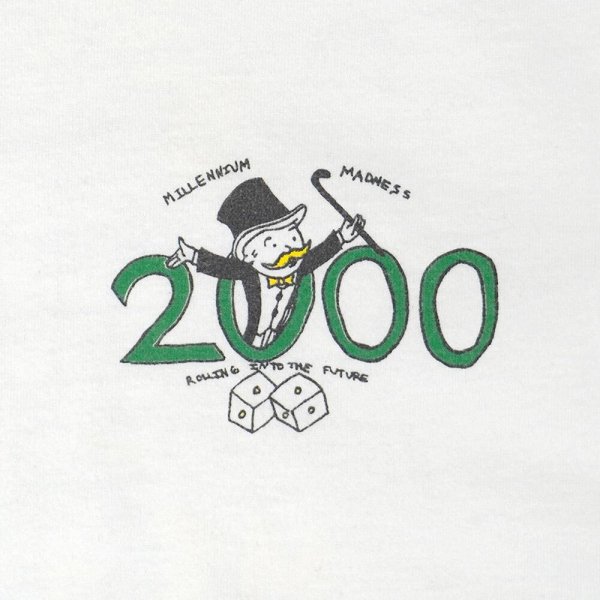 画像3: Early 00's Fruit of the loom 両面プリントTシャツ “Monopoly Parody” (3)