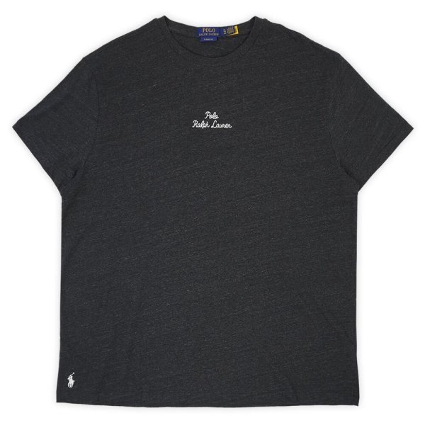 画像1: 00's Polo Ralph Lauren ロゴ刺?Tシャツ “チェーンステッチ / 裾ポニー” (1)