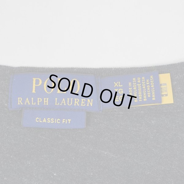 画像2: 00's Polo Ralph Lauren ロゴ刺?Tシャツ “チェーンステッチ / 裾ポニー” (2)
