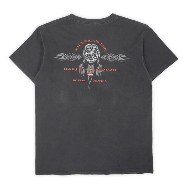 画像2: 00's HARLEY-DAVIDSON 両面プリントTシャツ "MADE IN USA" (2)