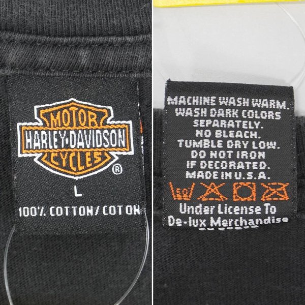 画像3: 00's HARLEY-DAVIDSON 両面プリントTシャツ "MADE IN USA" (3)