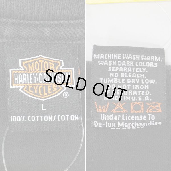画像3: 00's HARLEY-DAVIDSON 両面プリントTシャツ "MADE IN USA" (3)