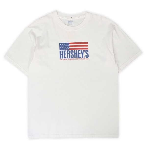 画像1: Early 00's HERSHEY'S ロゴプリントTシャツ (1)