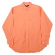 画像1: 90's Polo Ralph Lauren ボタンダウンシャツ "BLAKE / ORANGE”" (1)