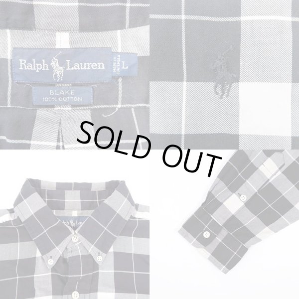 画像3: 90's Polo Ralph Lauren ボタンダウンシャツ "BLAKE" (3)