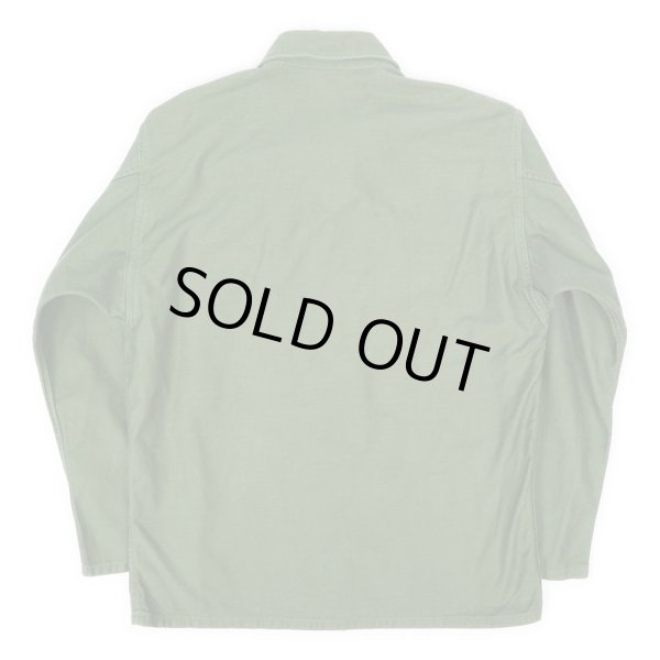 画像2: 60's US.ARMY コットンサテン ユーティリティーシャツ "1st後期" (2)