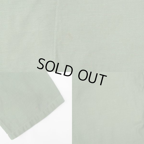 画像4: 60's US.ARMY コットンサテン ユーティリティーシャツ "1st後期" (4)