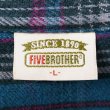 画像3: 90's FIVE BROTHER ヘビーネルシャツ “MADE IN USA” (3)