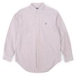 画像1: 90-00's Polo Ralph Lauren マルチストライプ柄 ボタンダウンシャツ "CLASSIC FIT" (1)