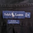 画像2: 90's Polo Ralph Lauren ボタンダウンシャツ "BLACK / BLAKE" (2)