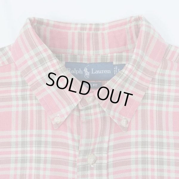 画像3: 90's Polo Ralph Lauren チェック柄 ボタンダウンシャツ “CLASSIC FIT” (3)