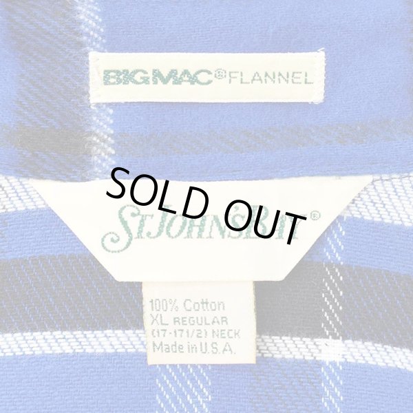 画像2: 90's ST. JOHN'S BAY ヘビーネルシャツ "BIG MAC FLANNEL / MADE IN USA / DEADSTOCK" (2)