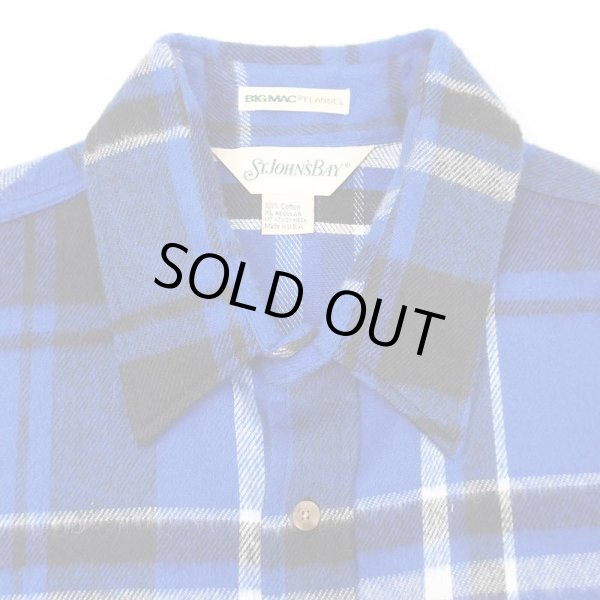 画像3: 90's ST. JOHN'S BAY ヘビーネルシャツ "BIG MAC FLANNEL / MADE IN USA / DEADSTOCK" (3)