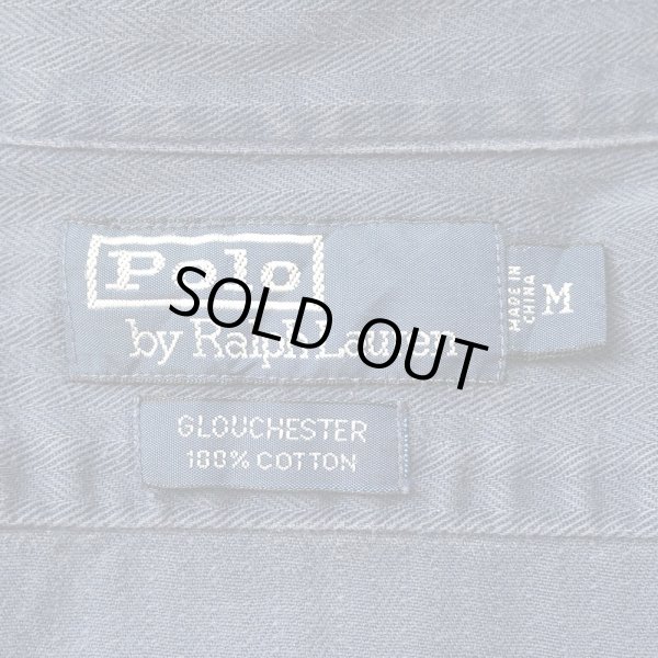 画像2: 90's Polo Ralph Lauren HBT ワークシャツ "GLOUCHESTER" (2)