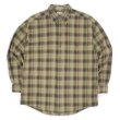 画像1: 90's KHAKI'S by ARROW レギュラーカラーシャツ "Cotton × Rayon / Ombre Plaid" (1)