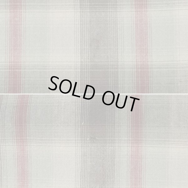 画像5: 90's KHAKI'S by ARROW レギュラーカラーシャツ "Cotton × Rayon / Ombre Plaid" (5)
