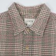 画像3: 00's J.CREW ハウンドトゥース柄 ヘビーネルシャツ (3)