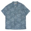 画像1: 00's L.L.Bean S/S 総柄 オープンカラーシャツ 【5】 (1)