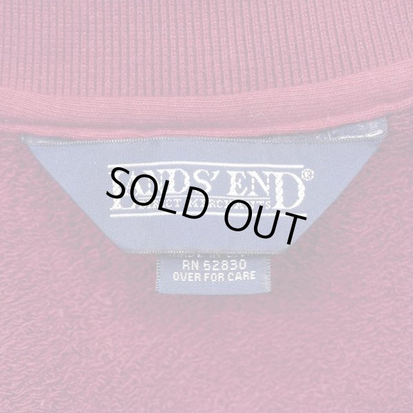 画像2: 90's LANDS' END ポロスウェット “MADE IN USA” (2)