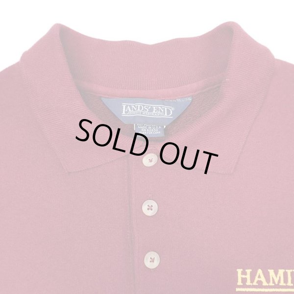 画像4: 90's LANDS' END ポロスウェット “MADE IN USA” (4)
