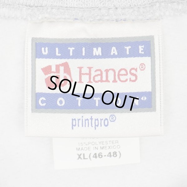 画像3: 00's Hanes ロゴ刺繍 スウェット "DEADSTOCK / GRAY" (3)