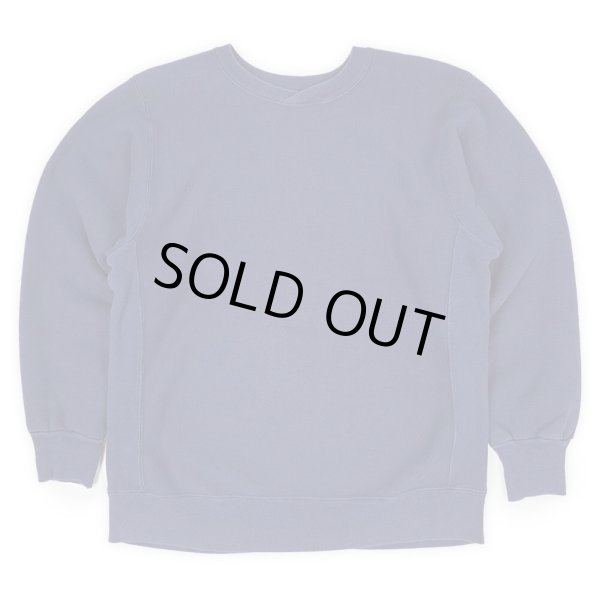 画像1: 80's Hanes BEEFY リバースウィーブタイプ ブランクスウェット "MADE IN USA / FADE NAVY" (1)