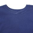 画像3: 80's Hanes BEEFY リバースウィーブタイプ ブランクスウェット "MADE IN USA / FADE NAVY" (3)