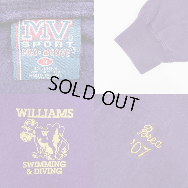 画像3: 90's MV SPORT リバースウィーブタイプ パーカー "両面プリント" (3)