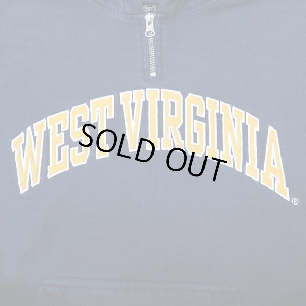 画像4: 00's STEVE AND BARRY’S リバースウィーブタイプ ハーフジップパーカー (4)