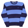 画像1: 90's Polo Ralph Lauren ボーダー柄 コットンニット (1)